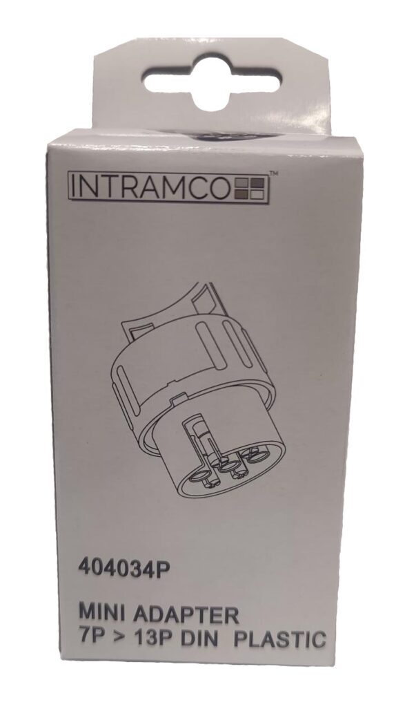 ADAPTERI 7-PERÄVAUNU / 13-AUTO 12V PAKATTU - Image 4
