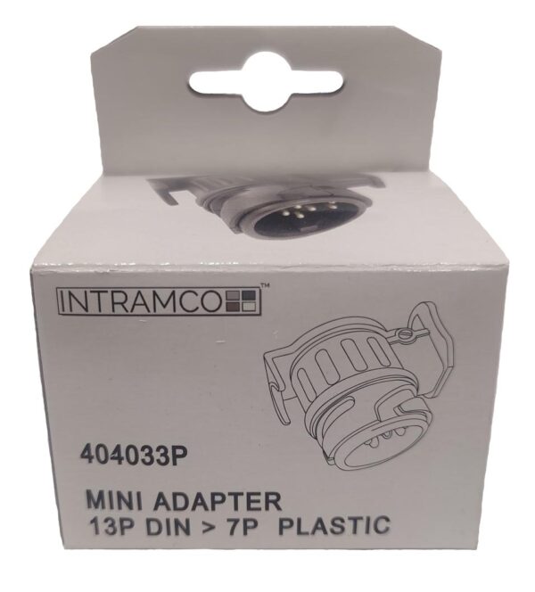 ADAPTERI 13-AUTO / 7-PERÄVAUNU 12V PAKATTU - Image 4