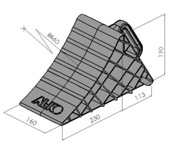 MÄKIKIILA UK46K AL-KO 160MM KAHVALLA MUOVI - Image 5