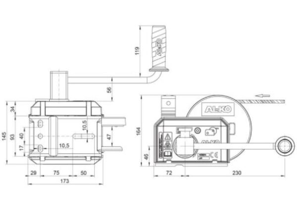 VINTTURI ALKO OPTIMA 501 500KG IRTOKAMPI - Image 6