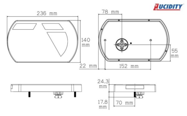 LED TAKAVALO 12V OIKEA 6-PIN BAJONET - Image 5