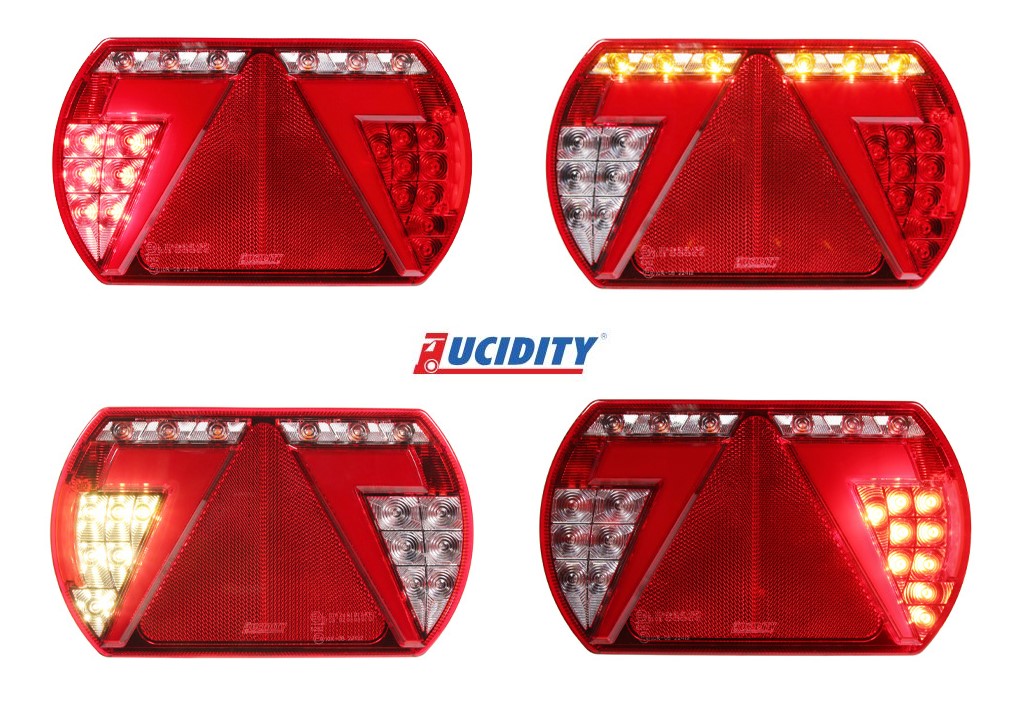 LED TAKAVALO GLOTRAC VASEN 12V 5-PIN BAJONET - Image 7