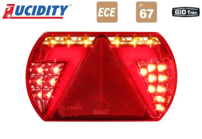 LED TAKAVALO GLOTRAC VASEN 12V 5-PIN BAJONET