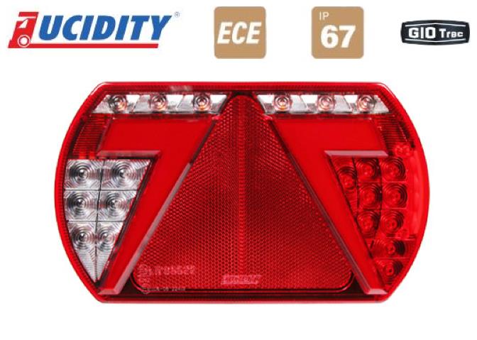 LED TAKAVALO GLOTRAC VASEN 12V 5-PIN BAJONET - Image 2