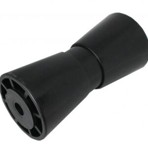 KÖLIRULLA 8" 194MM MUSTA PVC KNOTT