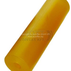 RULLA 2,5" 220MM KELTAINEN PVC KNOTT