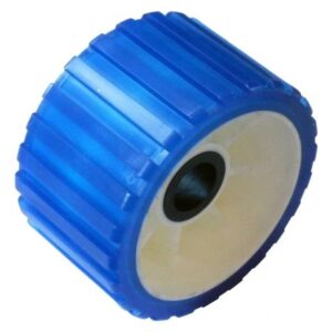 SIVURULLA 5" SININEN 128/75MM Ø22MM