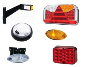 Peräkärryn led valot