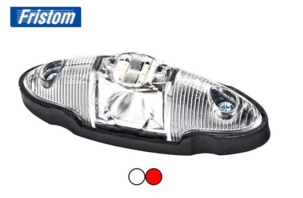 LED ÄÄRIVALO PUNAINEN/VALKOINEN 12-36V