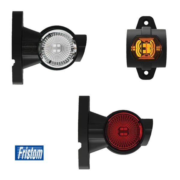 LED ÄÄRIVALO PUNAINEN/VALKOINEN+SIVUVALO OIKEA 12-24V LYHYT - Image 2