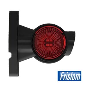 LED ÄÄRIVALO PUNAINEN/VALKOINEN+SIVUVALO OIKEA 12-24V LYHYT