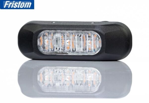 LED HÄLYTYSVILKKU KELTAINEN 12-36V FRISTOM - Image 2