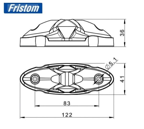 LED ÄÄRIVALO PUNAINEN/VALKOINEN 12-36V - Image 5