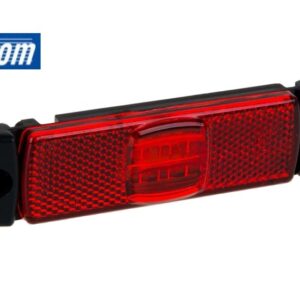 LED ÄÄRIVALO PUNAINEN 12-36V DC JOHDOLLA
