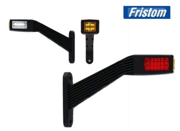 LED ÄÄRIVALO PUNAINEN/VALKOINEN+SIVUVALO OIKEA 12-36V VIISTOVARSI - Image 4