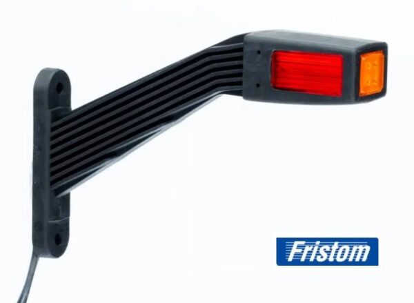 LED ÄÄRIVALO PUNAINEN/VALKOINEN+SIVUVALO OIKEA 12-36V VIISTOVARSI - Image 3