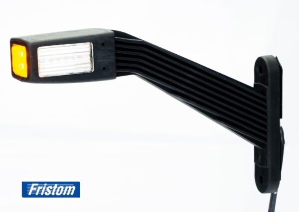 LED ÄÄRIVALO PUNAINEN/VALKOINEN+SIVUVALO OIKEA 12-36V VIISTOVARSI