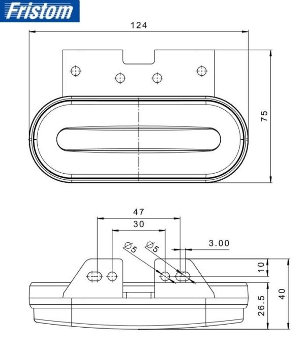 LED ETUVALO KULMAKIINNIKE 12-36V - Image 4