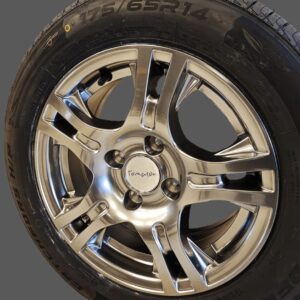Tomason TR7 Hyper Black 6J14 ET30 4X100