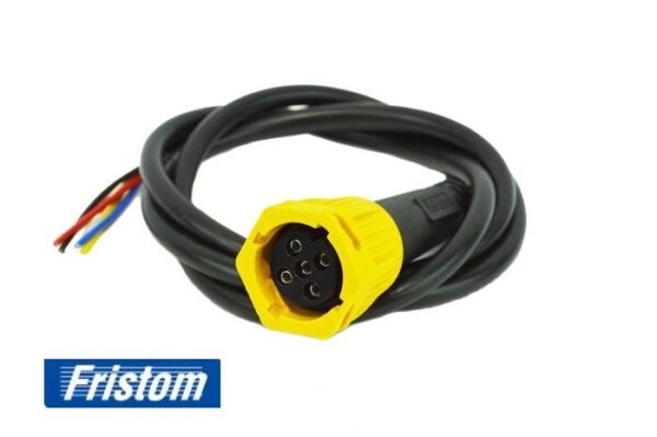 BAJONET LIITIN 5-NAPAINEN  KELTAINEN/VASEN 1M - Image 2
