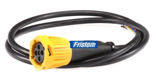 BAJONET LIITIN 5-NAPAINEN  KELTAINEN/VASEN 1M