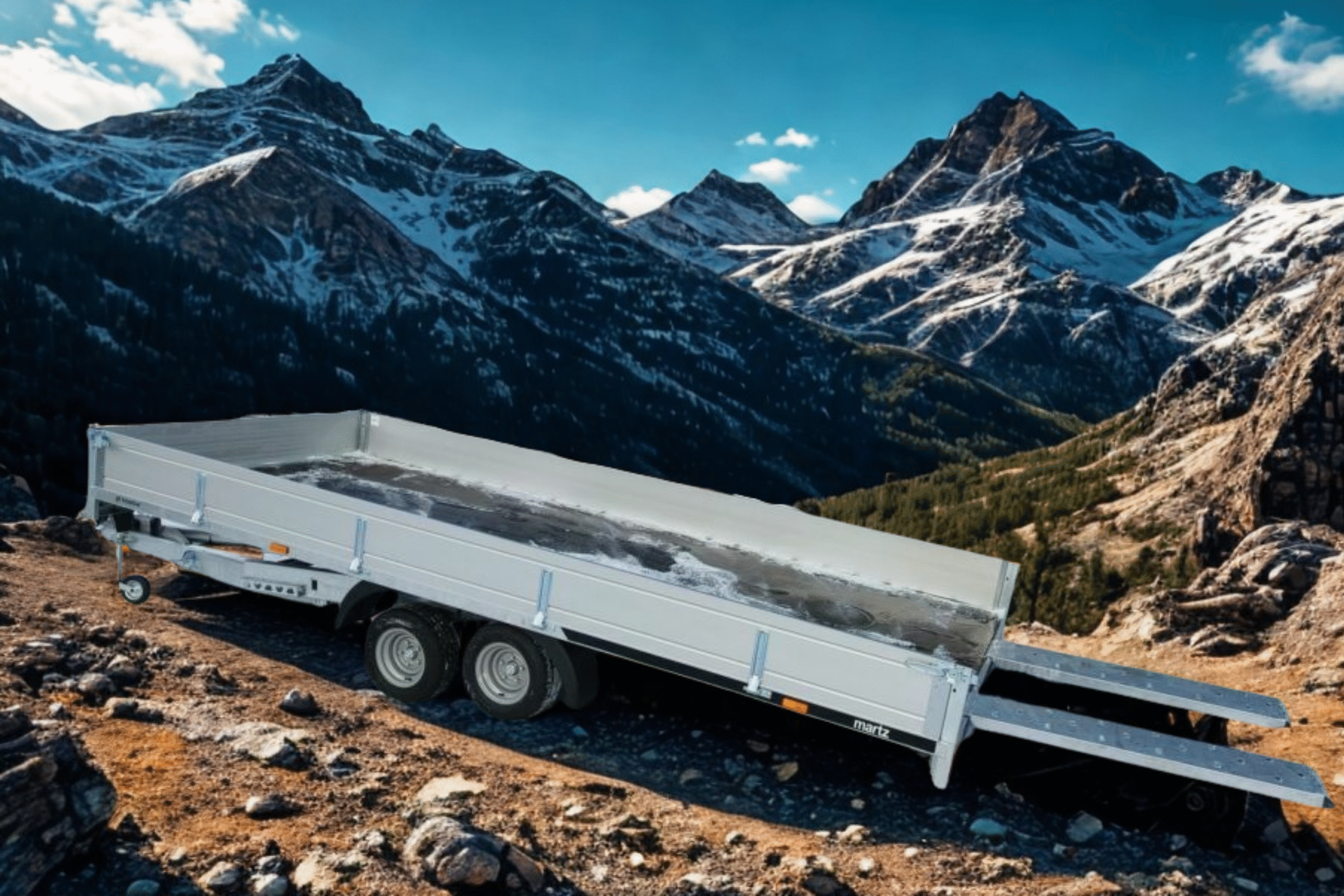 Martz GT Kippbar lavetti 450 x 200