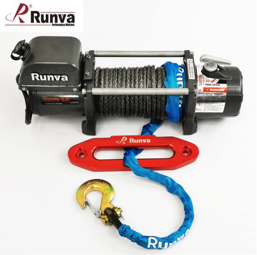 SÄHKÖVINSSI RUNVA EWL8000 12V 3629KG KÖYSI 25 METRIÄ